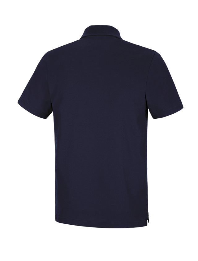 Tričká, pulóvre a košele: Funkčné polo tričko poly cotton e.s. + tmavomodrá 1