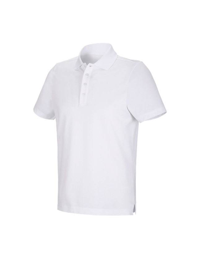 Tričká, pulóvre a košele: Funkčné polo tričko poly cotton e.s. + biela 2