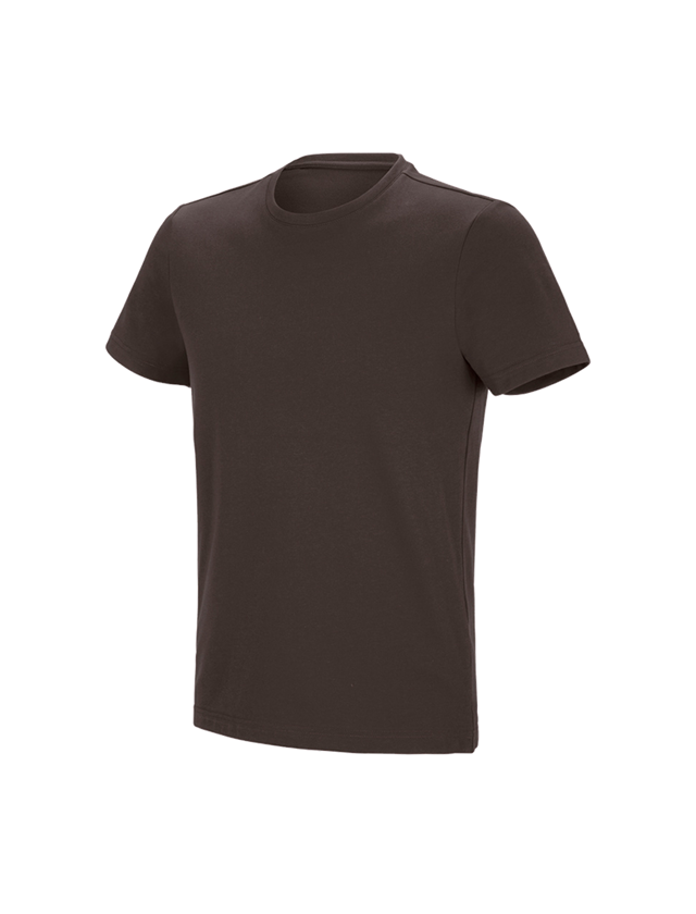 Tričká, pulóvre a košele: Funkčné polo tričko poly cotton e.s. + gaštanová