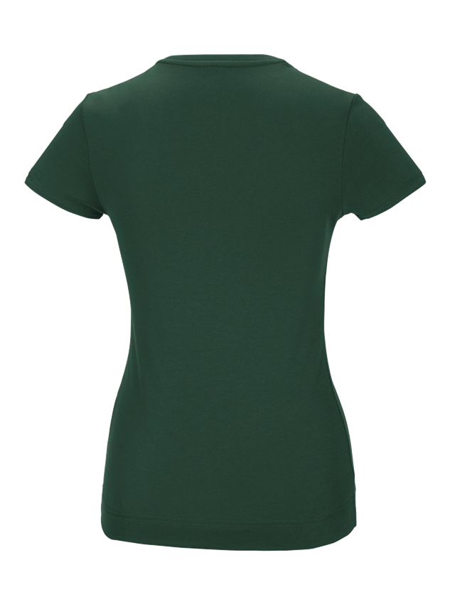 Lesníctvo / Poľnohospodárstvo: Funkčné tričko poly cotton e.s., dámske + zelená 3