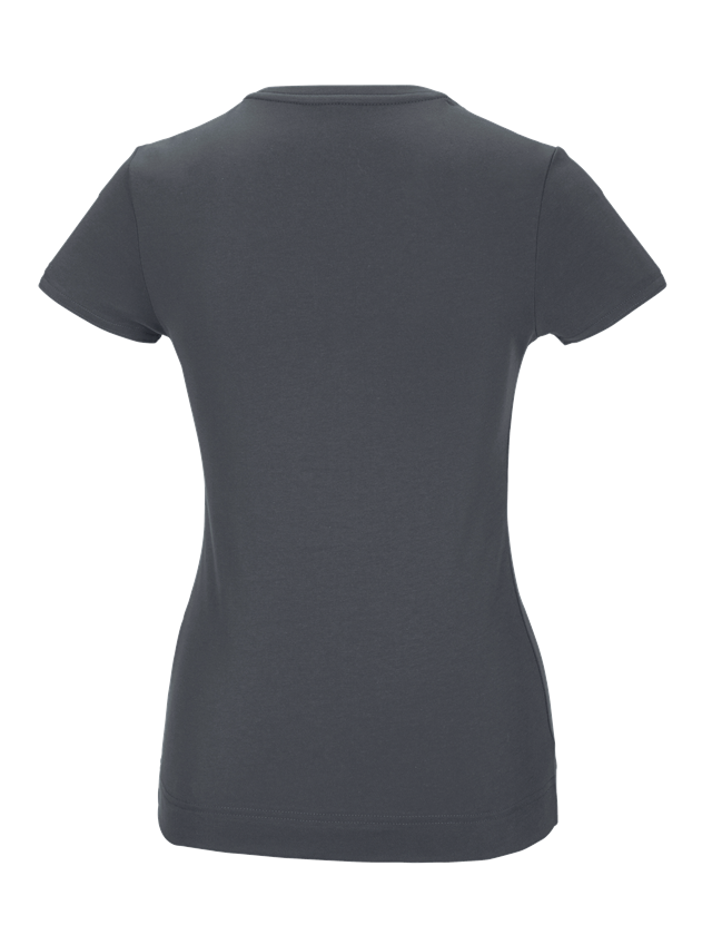 Tričká, pulóvre a košele: Funkčné tričko poly cotton e.s., dámske + antracitová 1