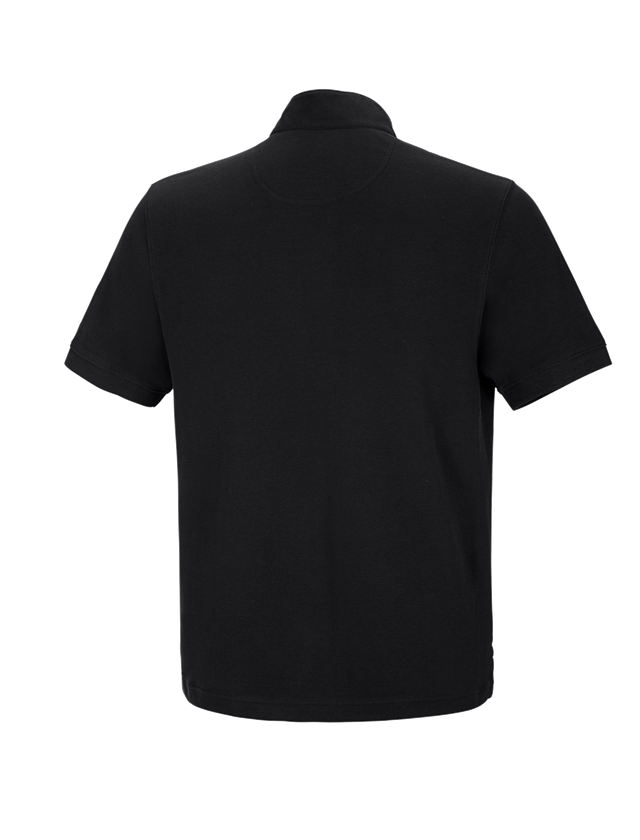 Tričká, pulóvre a košele: Polo tričko e.s. cotton Mandarin + čierna 1
