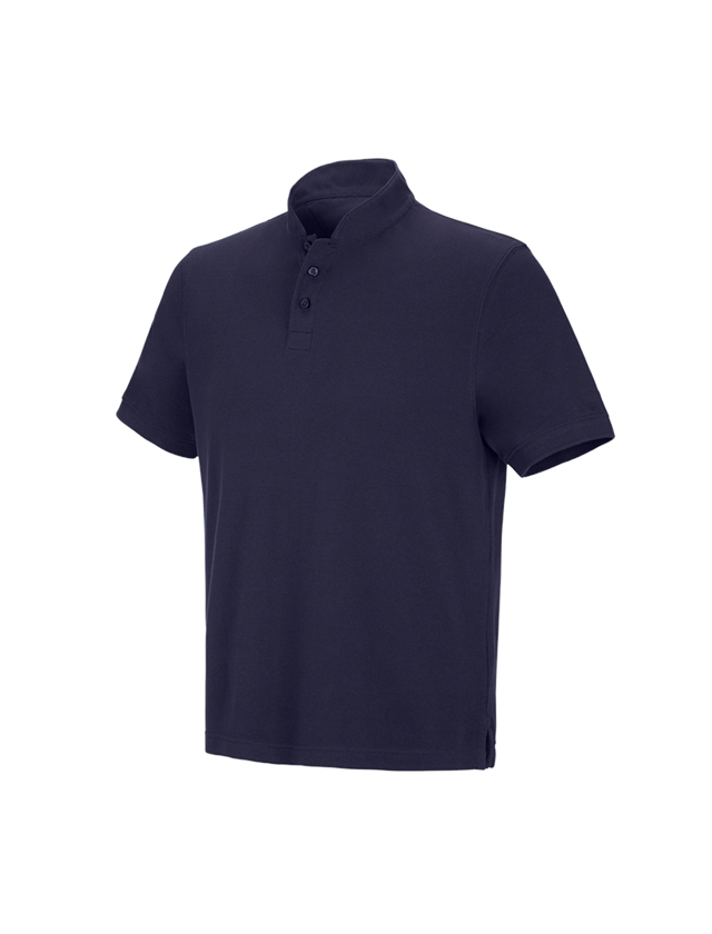 Tričká, pulóvre a košele: Polo tričko e.s. cotton Mandarin + tmavomodrá
