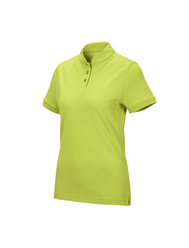 Témy: Polo tričko e.s. cotton Mandarin, dámske + májová zelená