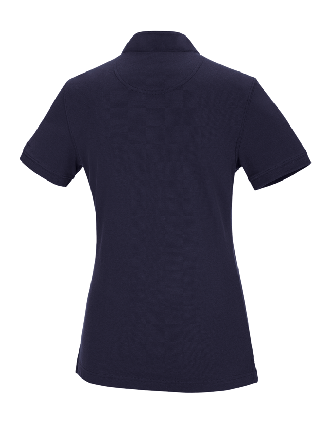 Inštalatér: Polo tričko e.s. cotton Mandarin, dámske + tmavomodrá 1