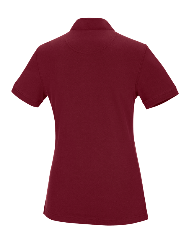 Tričká, pulóvre a košele: Polo tričko e.s. cotton Mandarin, dámske + rubínová 1