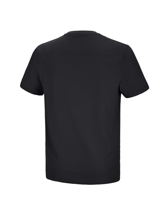 Tričká, pulóvre a košele: Tričko e.s. cotton stretch Pocket + čierna 3