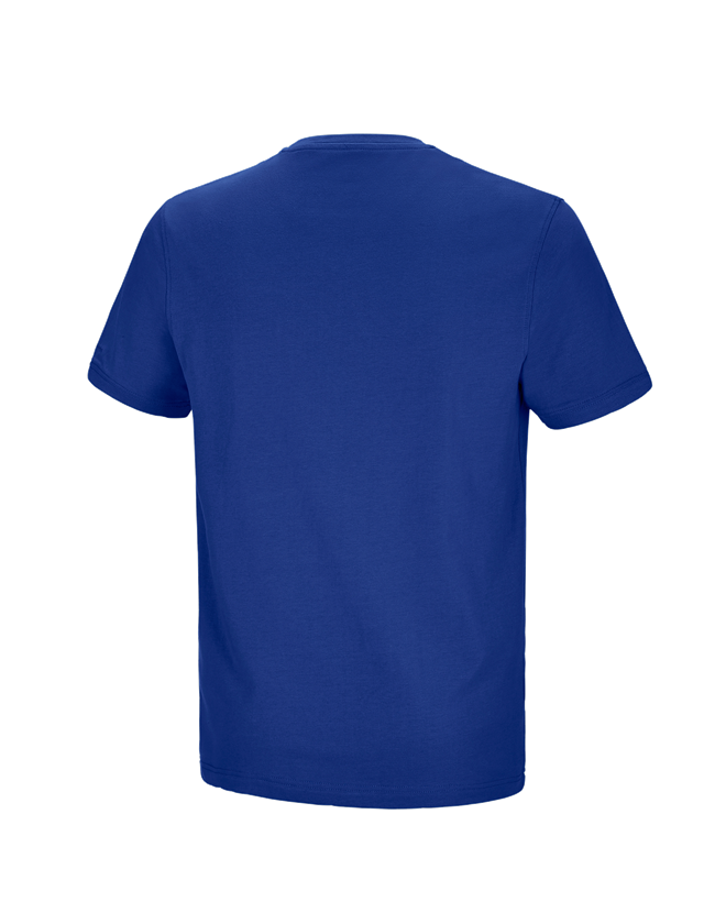 Tričká, pulóvre a košele: Tričko e.s. cotton stretch Pocket + nevadzovo modrá 1