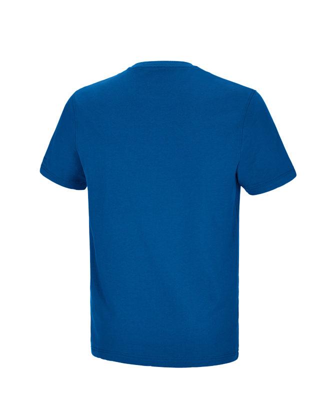 Tričká, pulóvre a košele: Tričko e.s. cotton stretch Pocket + enciánová modrá 3