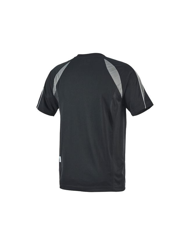 Tričká, pulóvre a košele: Funkčné tričko poly cotton e.s. Silverfresh + grafitová/cementová 1