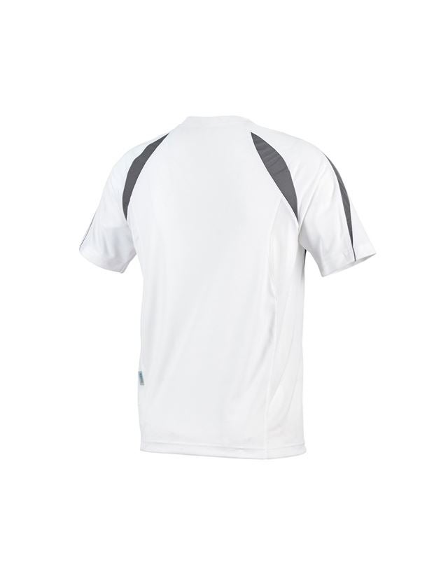 Tričká, pulóvre a košele: Funkčné tričko poly cotton e.s. Silverfresh + biela/cementová 3