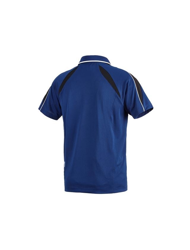Tričká, pulóvre a košele: Funkčné polo tričko poly Silverfresh e.s. + nevadzovo modrá/čierna 3