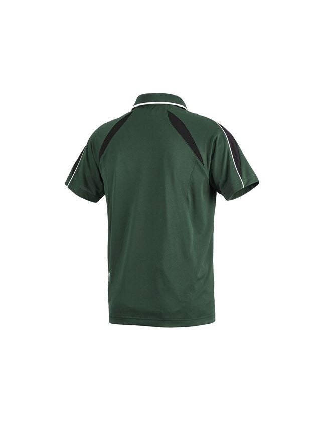 Tričká, pulóvre a košele: Funkčné polo tričko poly Silverfresh e.s. + zelená/čierna 3