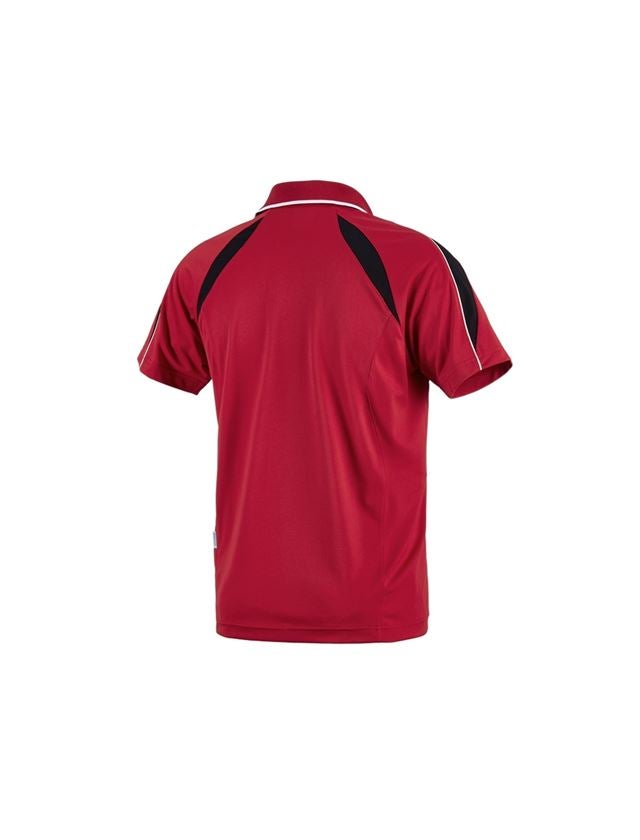 Tričká, pulóvre a košele: Funkčné polo tričko poly Silverfresh e.s. + červená/čierna 3