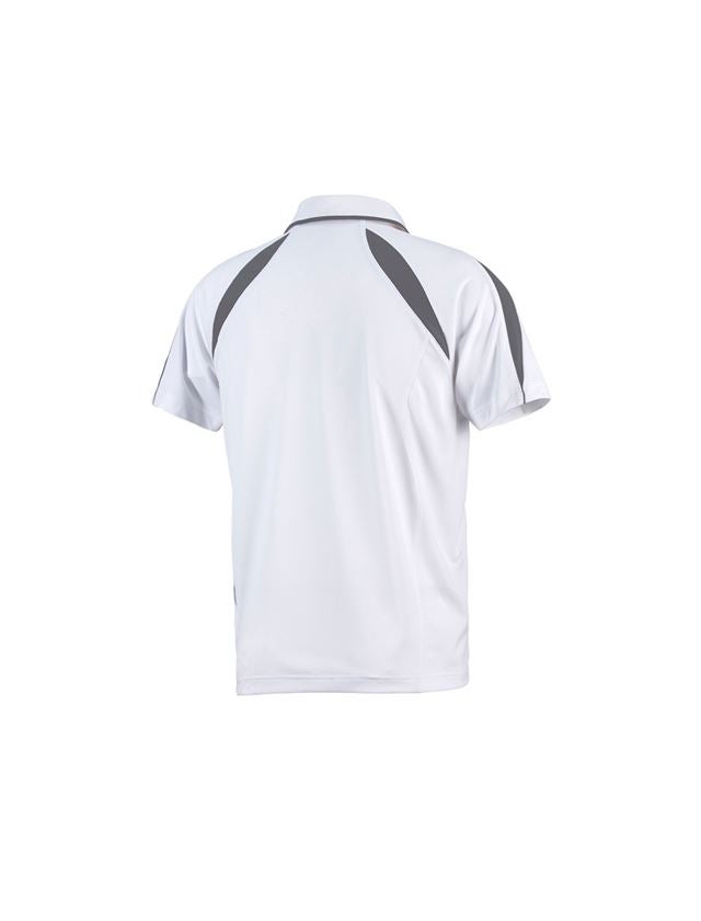 Tričká, pulóvre a košele: Funkčné polo tričko poly Silverfresh e.s. + biela/cementová 3