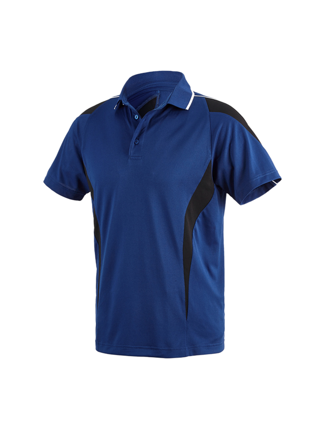 Tričká, pulóvre a košele: Funkčné polo tričko poly Silverfresh e.s. + nevadzovo modrá/čierna 2