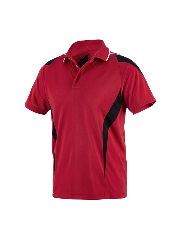 Tričká, pulóvre a košele: Funkčné polo tričko poly Silverfresh e.s. + červená/čierna 2