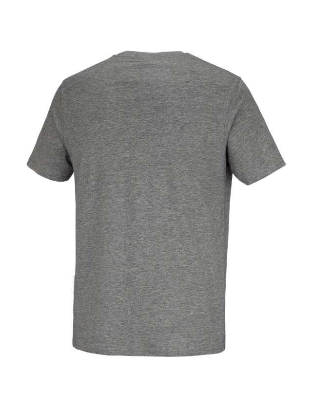Tričká, pulóvre a košele: Tričko Basic STONEKIT + sivá melírovaná 1