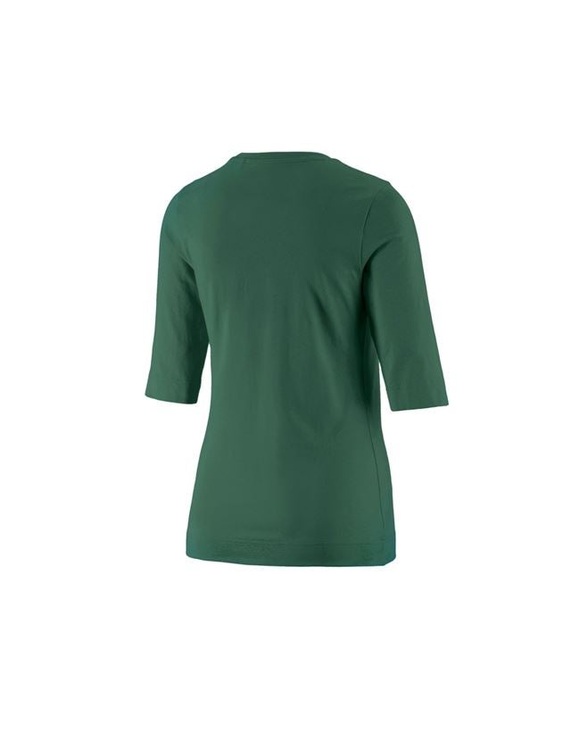 Tričká, pulóvre a košele: Tričko na 3/4 rukáv e.s. cotton stretch, dámske + zelená 1