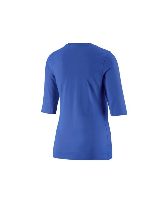 Inštalatér: Tričko na 3/4 rukáv e.s. cotton stretch, dámske + nevadzovo modrá 1