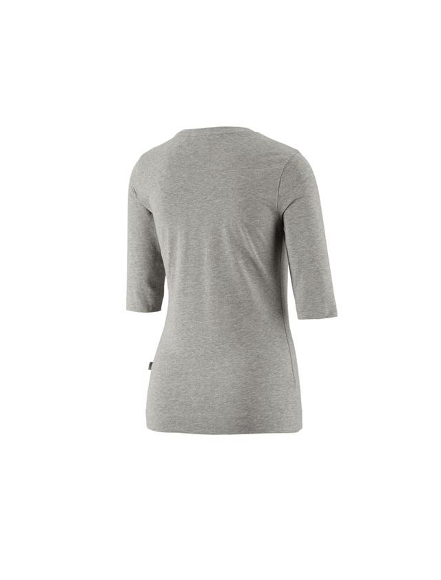 Tričká, pulóvre a košele: Tričko na 3/4 rukáv e.s. cotton stretch, dámske + sivá melírovaná 1
