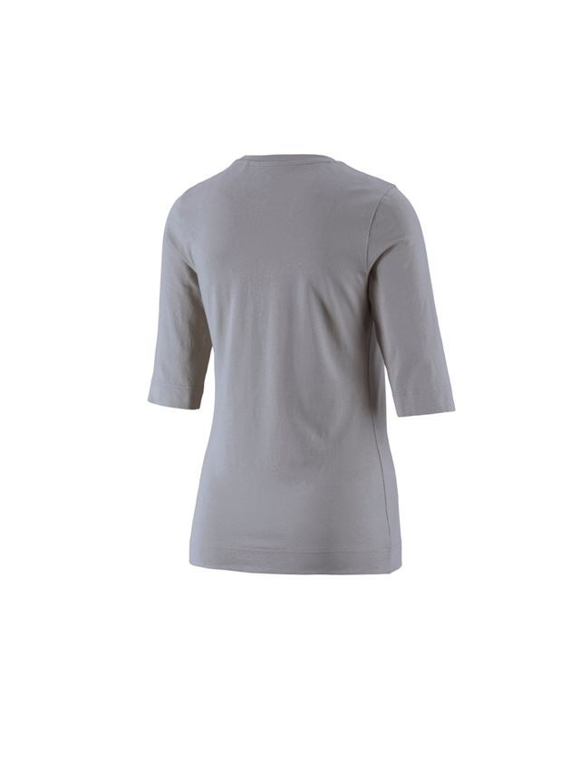 Tričká, pulóvre a košele: Tričko na 3/4 rukáv e.s. cotton stretch, dámske + platinová 1