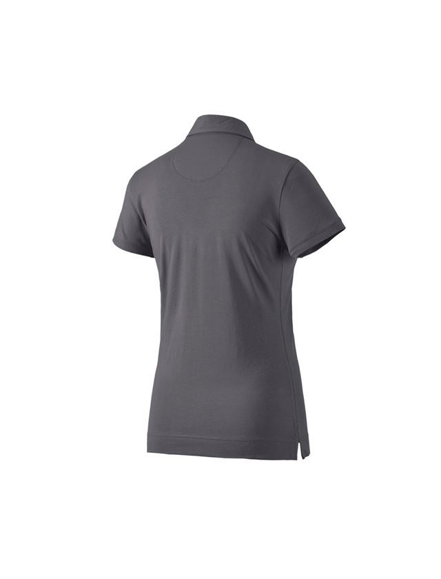 Tričká, pulóvre a košele: Polo tričko e.s. cotton stretch, dámske + antracitová 3