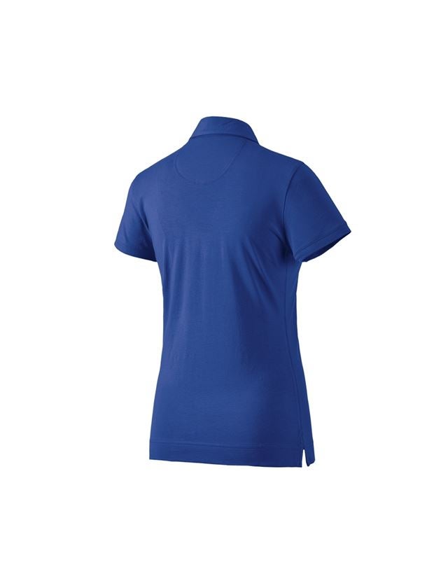 Tričká, pulóvre a košele: Polo tričko e.s. cotton stretch, dámske + nevadzovo modrá 1
