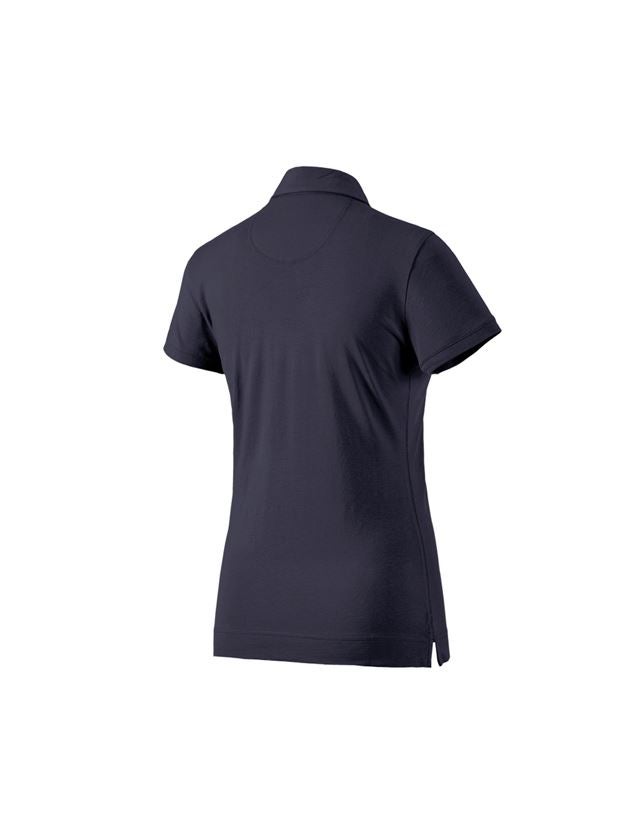 Tričká, pulóvre a košele: Polo tričko e.s. cotton stretch, dámske + tmavomodrá 1
