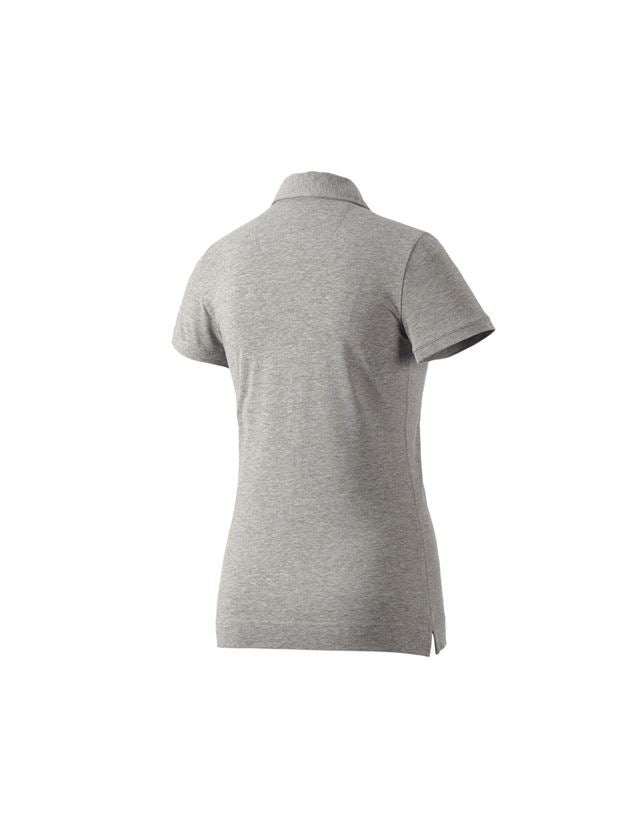 Témy: Polo tričko e.s. cotton stretch, dámske + sivá melírovaná 1
