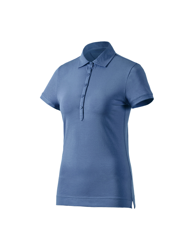 Tričká, pulóvre a košele: Polo tričko e.s. cotton stretch, dámske + kobaltová