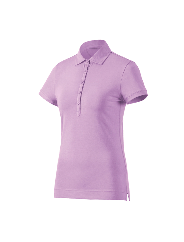 Tričká, pulóvre a košele: Polo tričko e.s. cotton stretch, dámske + levanduľová