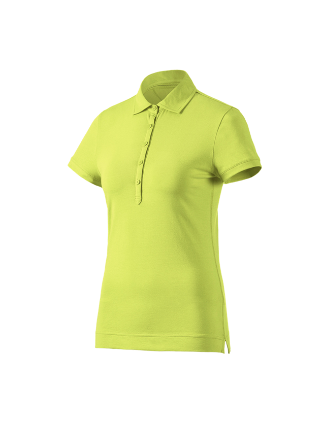 Tričká, pulóvre a košele: Polo tričko e.s. cotton stretch, dámske + májová zelená