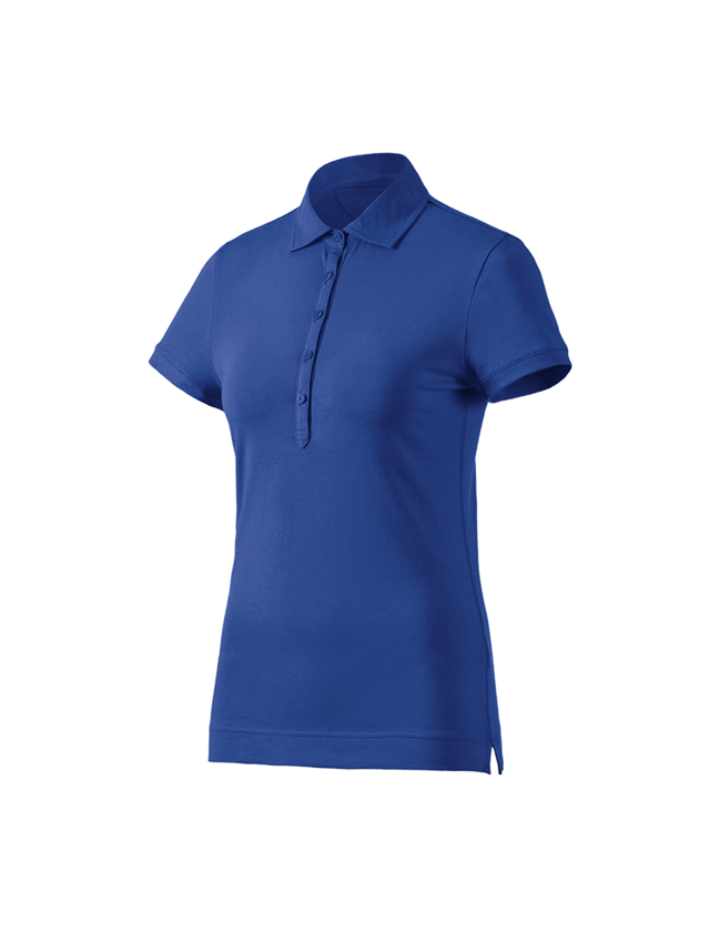 Tričká, pulóvre a košele: Polo tričko e.s. cotton stretch, dámske + nevadzovo modrá