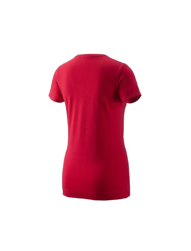 Tričká, pulóvre a košele: Tričko e.s. 1908, dámske + ohnivá červená/biela 1