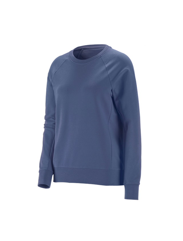 Tričká, pulóvre a košele: Mikina e.s. cotton stretch, dámska + kobaltová