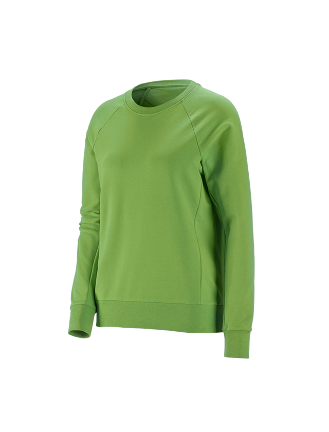 Tričká, pulóvre a košele: Mikina e.s. cotton stretch, dámska + morská zelená