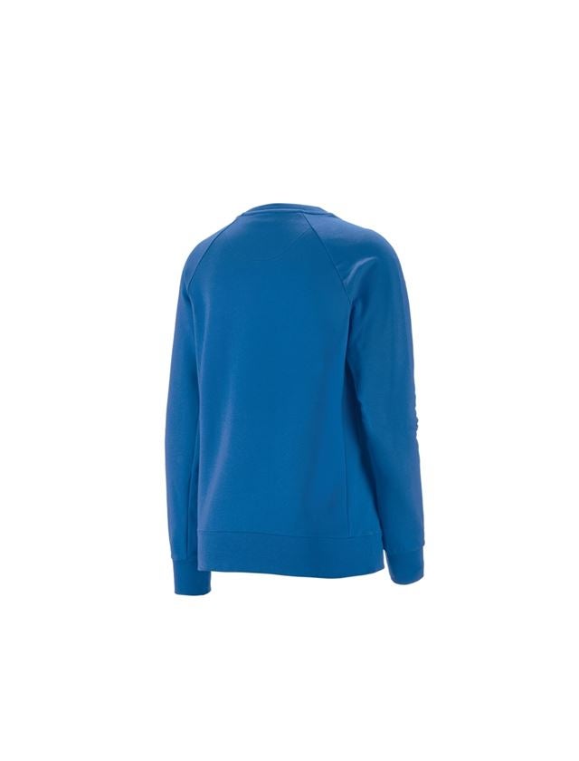 Tričká, pulóvre a košele: Mikina e.s. cotton stretch, dámska + enciánová modrá 1