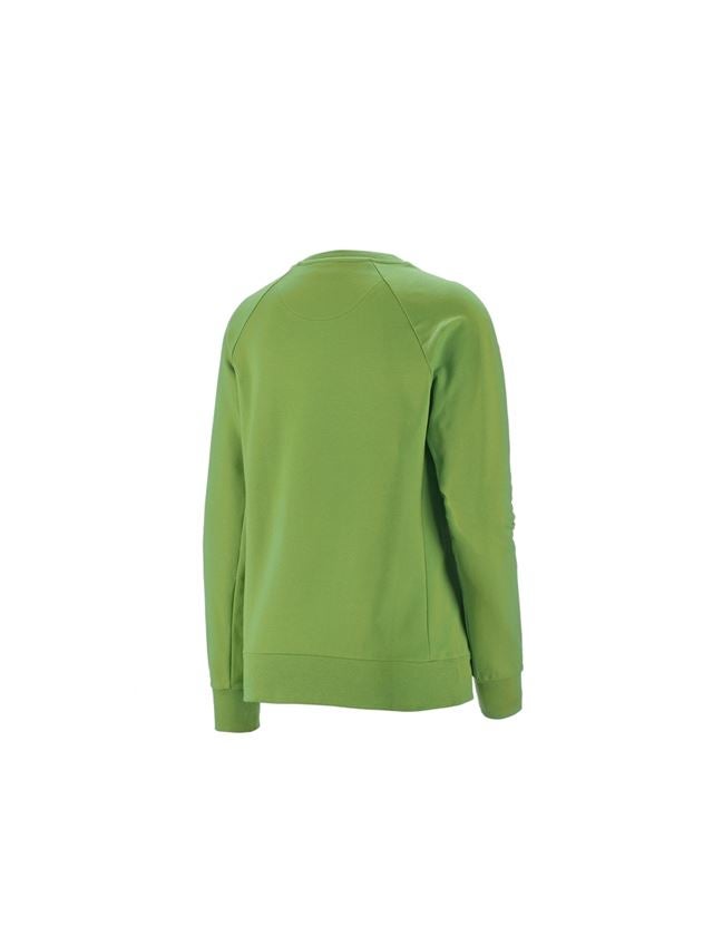 Tričká, pulóvre a košele: Mikina e.s. cotton stretch, dámska + morská zelená 1