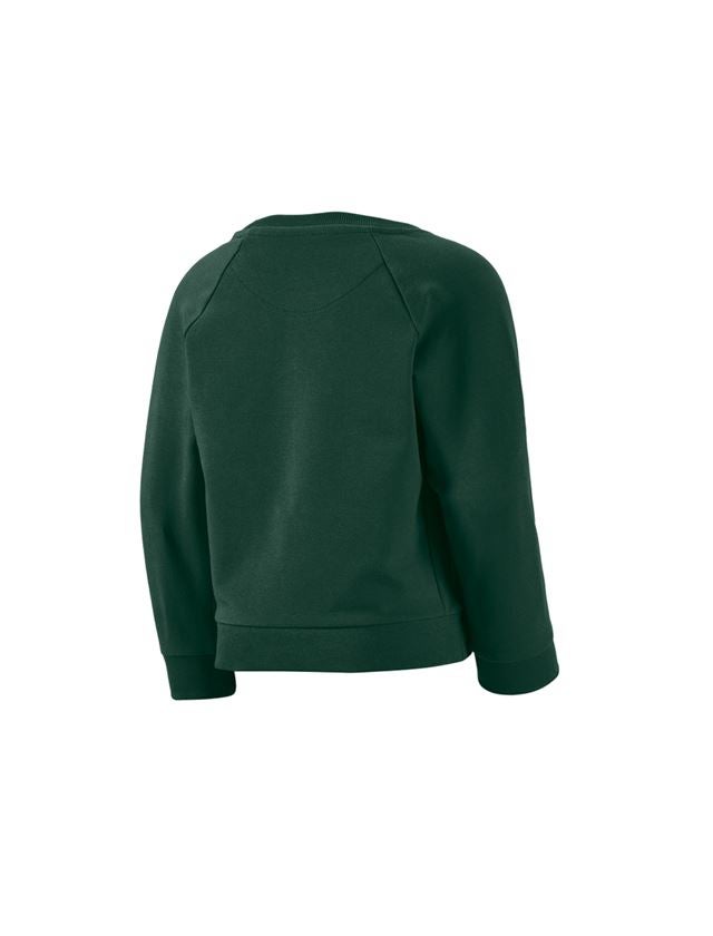 Tričká, pulóvre a košele: Mikina e.s. cotton stretch, detská + zelená 2