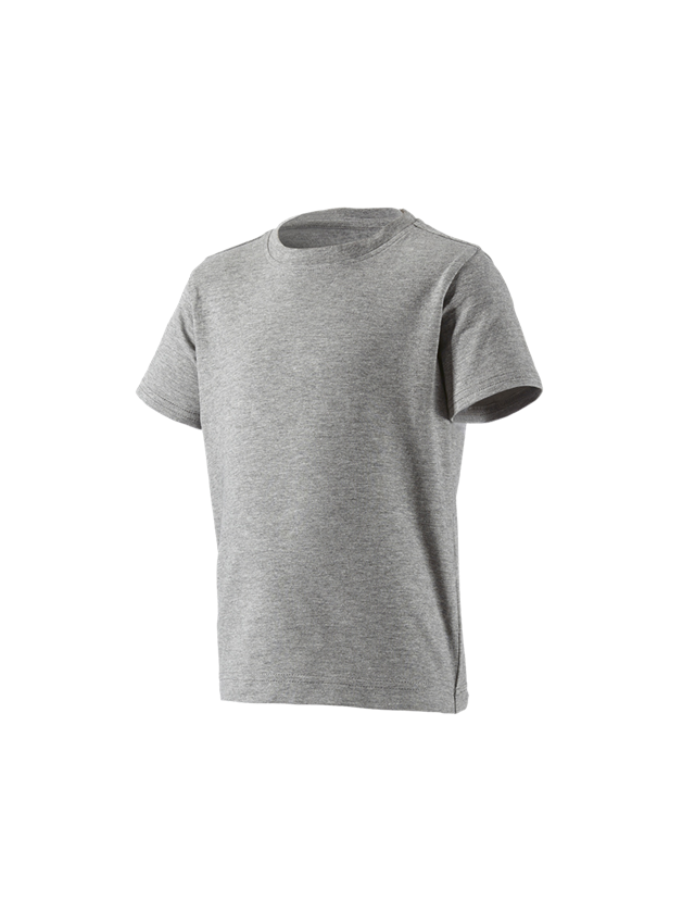 Tričká, pulóvre a košele: Tričko e.s. cotton stretch, detské + sivá melírovaná 2