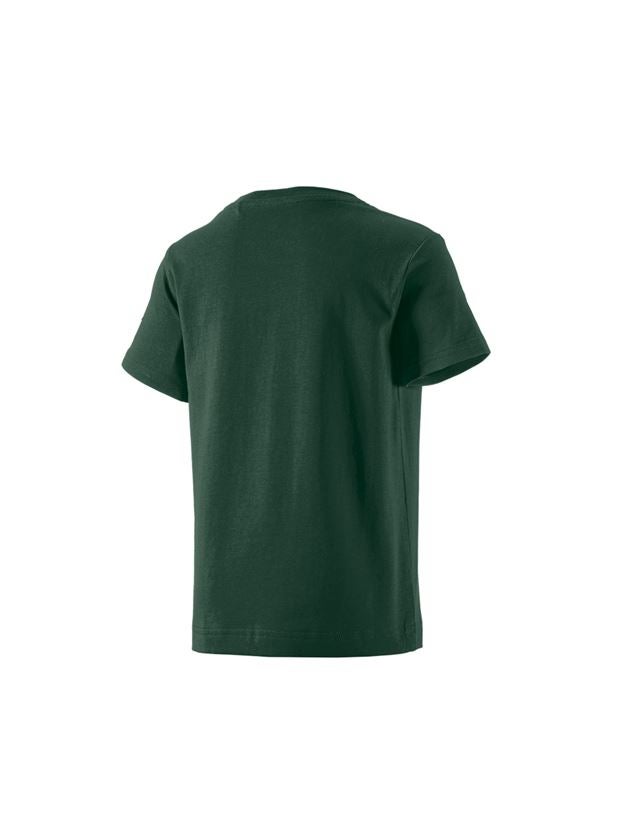 Tričká, pulóvre a košele: Tričko e.s. cotton stretch, detské + zelená 1