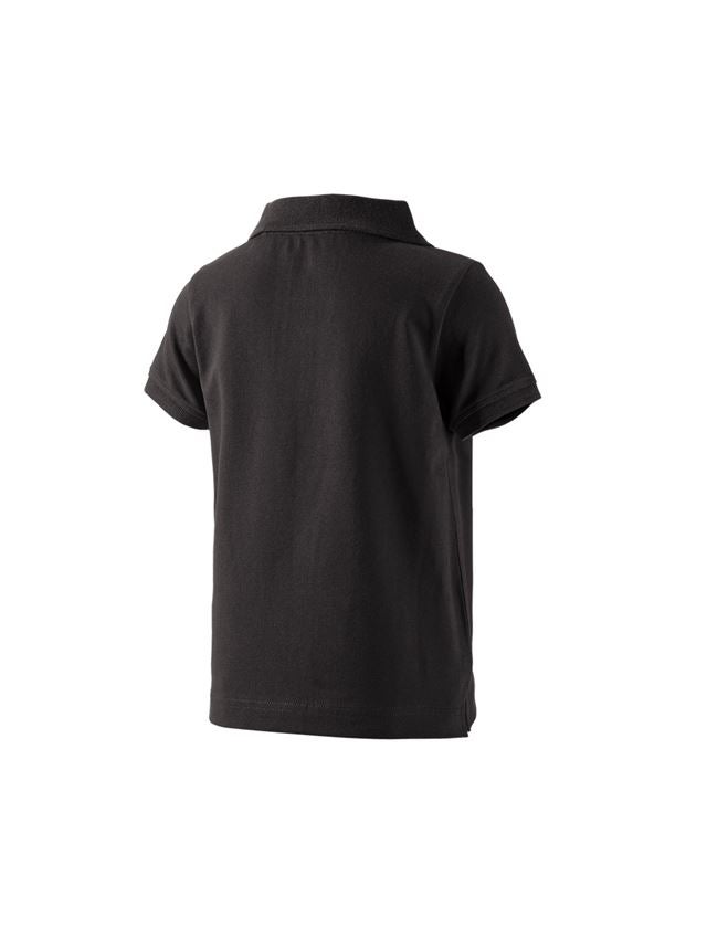 Tričká, pulóvre a košele: Polo tričko e.s. cotton stretch, detské + čierna 1