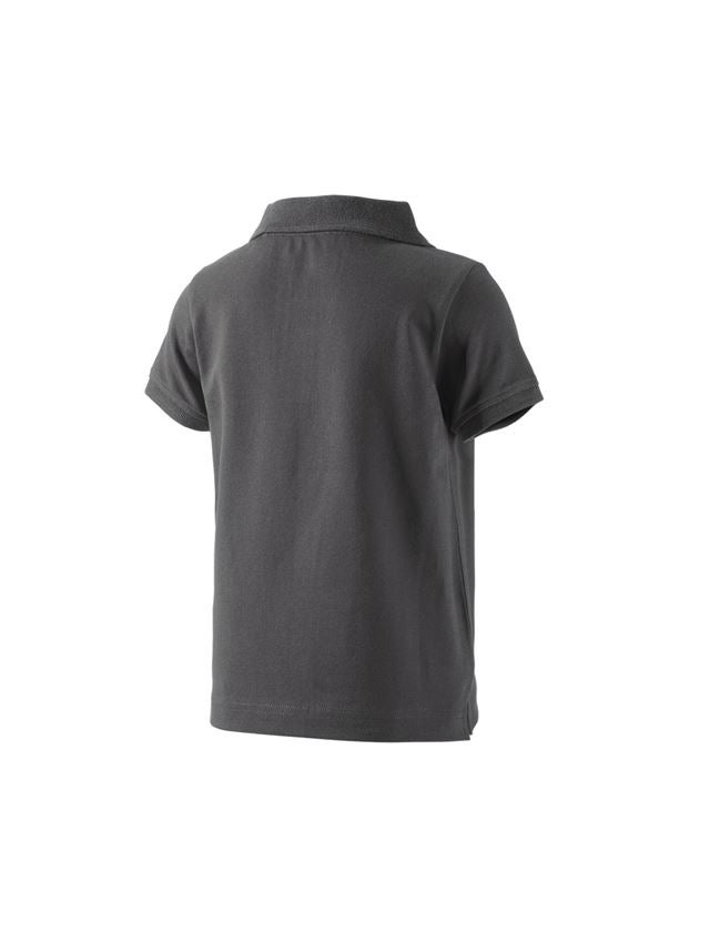 Tričká, pulóvre a košele: Polo tričko e.s. cotton stretch, detské + antracitová 1