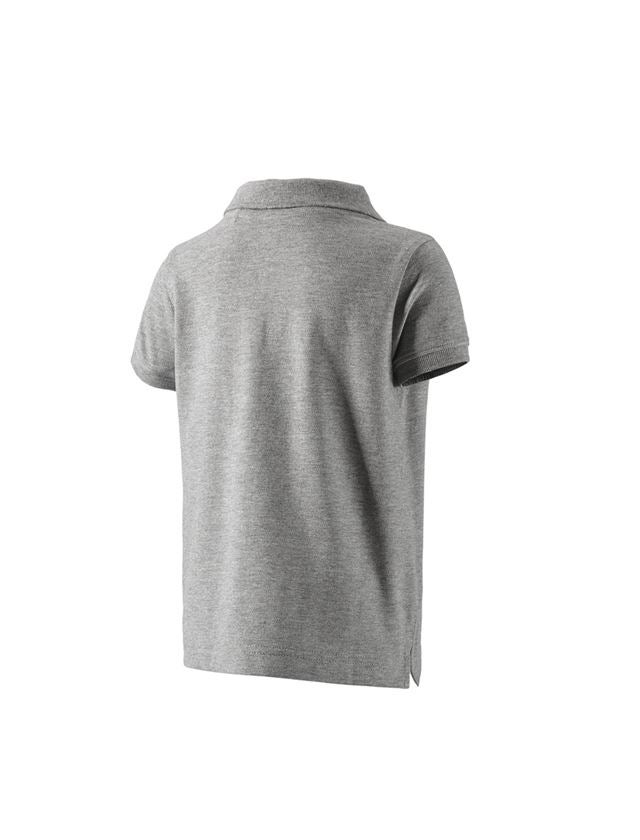 Tričká, pulóvre a košele: Polo tričko e.s. cotton stretch, detské + sivá melírovaná 1