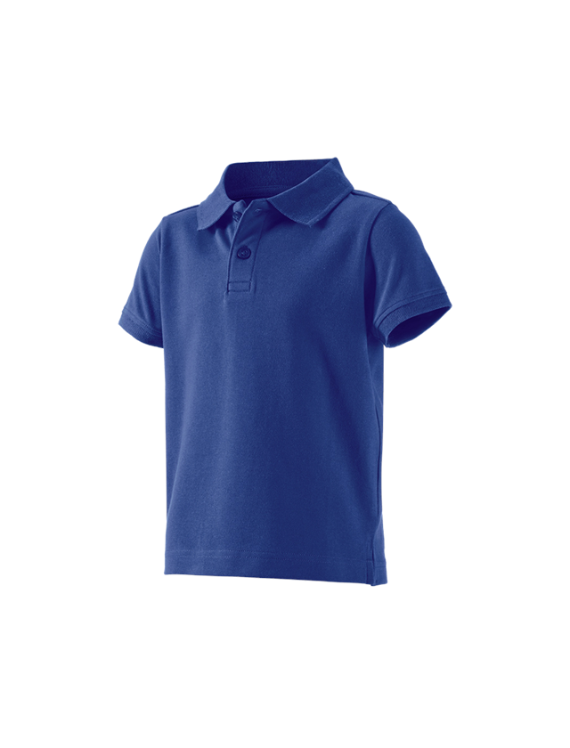 Tričká, pulóvre a košele: Polo tričko e.s. cotton stretch, detské + nevadzovo modrá