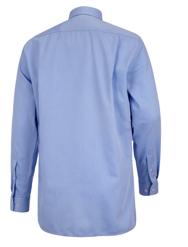 Tričká, pulóvre a košele: Obchodná košeľa e.s.comfort, dlhý rukáv + svetlomodrá melanž 3