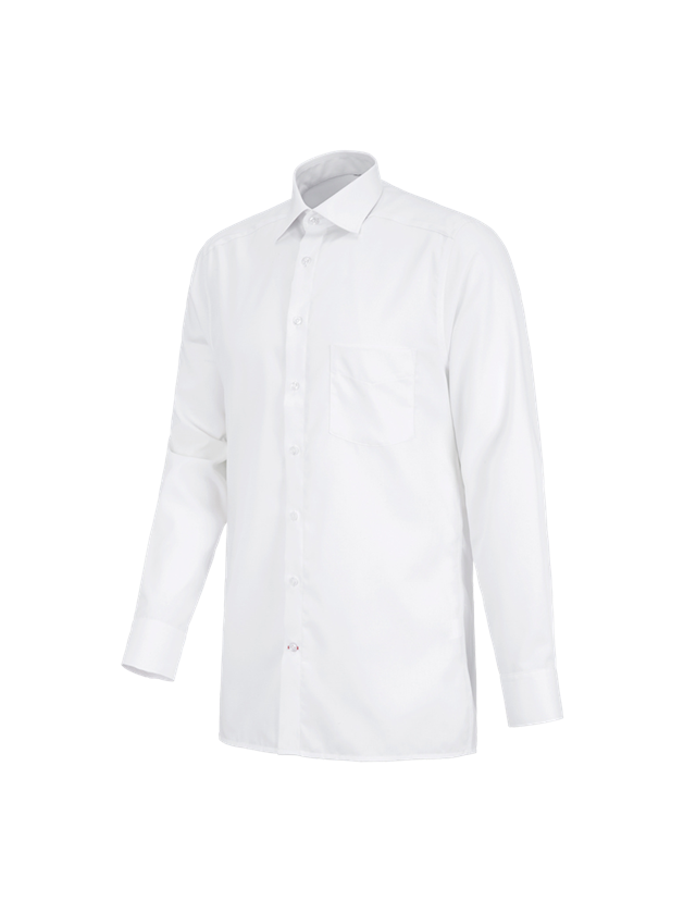 Témy: Obchodná košeľa e.s.comfort, dlhý rukáv + biela 2