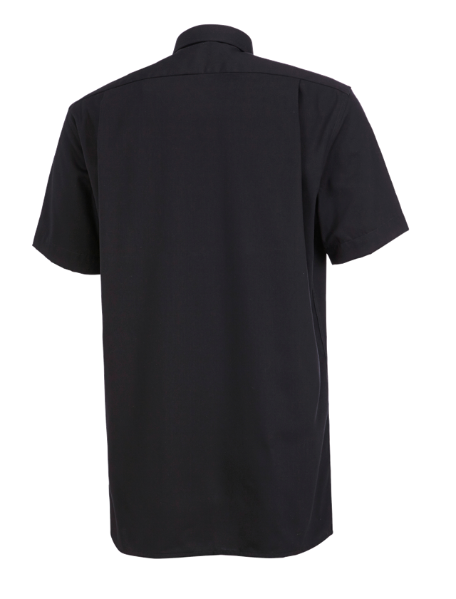 Témy: Obchodná košeľa e.s.comfort, krátky rukáv + čierna 1