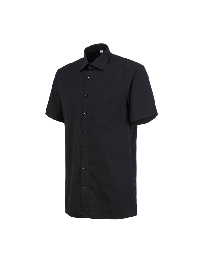 Témy: Obchodná košeľa e.s.comfort, krátky rukáv + čierna